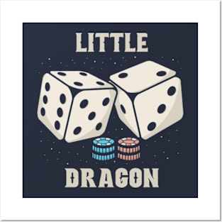 little dragon Dice Posters and Art